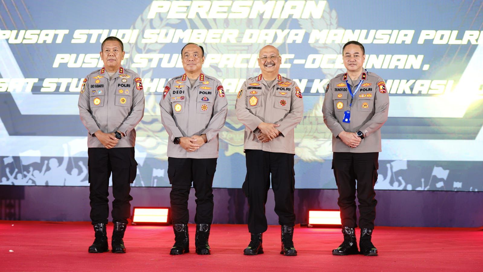 STIK Lemdiklat Polri Resmikan Tiga Pusat Studi Baru untuk Perkuat Transformasi Ilmu Kepolisian