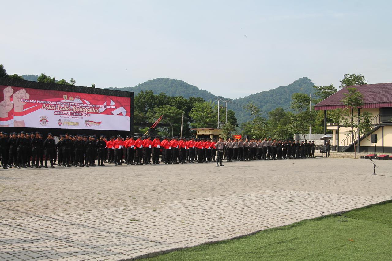 Pelatihan Polisi Sadar Berkarakter, Langkah Fundamental Transformasi Kultural Polri