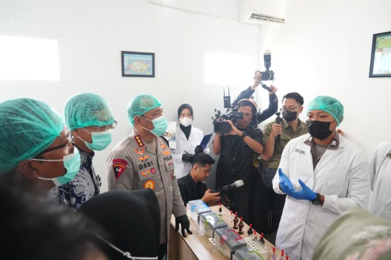 Polri Groundbreaking 436 SPPG Serentak, Tegaskan Komitmen Dukung Program Gizi Nasional