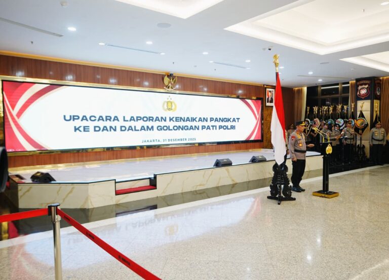 Upacara Kenaikan Pangkat Serentak, 42 Pati dan Ribuan Personel Naik Pangkat