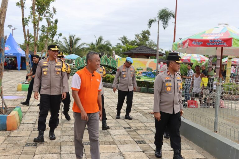 Kapolda Bengkulu Tinjau Objek Wisata Tirta Amerta Waterpark Kota Bengkulu