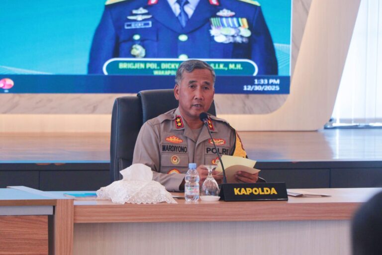 Rilis Akhir Tahun 2025, Polda Bengkulu Perkuat Sinergi dan Program Sosial Berkelanjutan