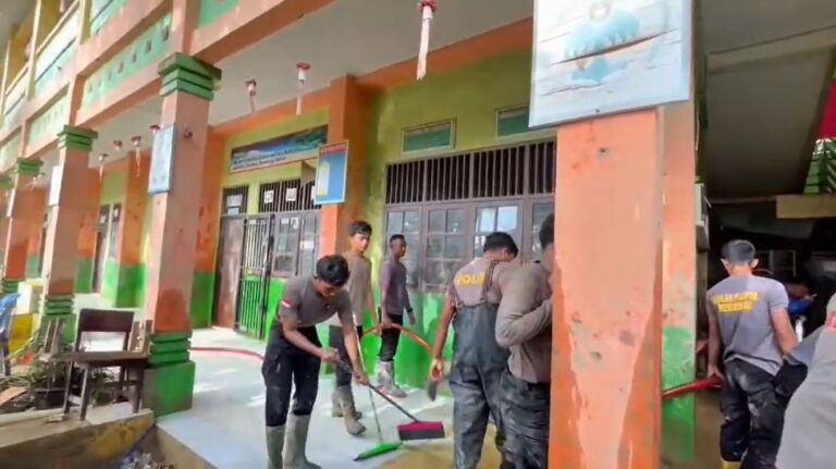 Komitmen Polri dalam Pemulihan Pascabanjir, SD Negeri di Aceh Tamiang Siap Digunakan