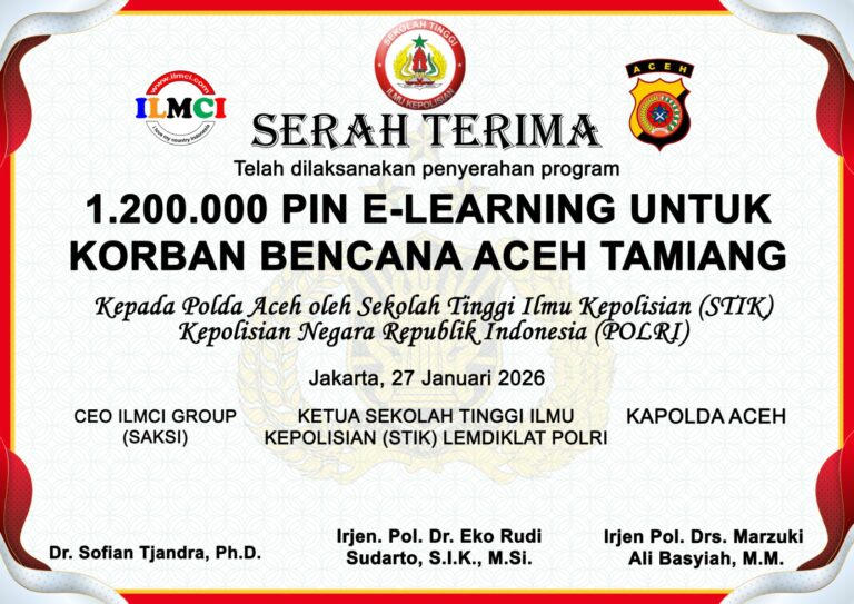 Kapolda Aceh Terima 1,2 Juta PIN E-Learning untuk Pembelajaran Mandiri Siswa Korban Bencana