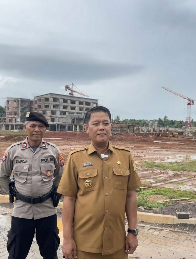 Kepala Desa Cibinong Dukung Pembangunan SMA Kemala Taruna Bhayangkara