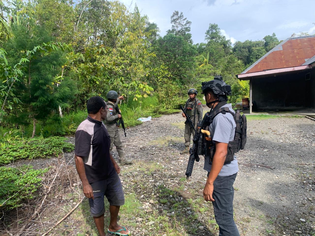 Respons Cepat Satgas Damai Cartenz 2026 Tindaklanjuti Informasi Senjata Api Rakitan di Dekai