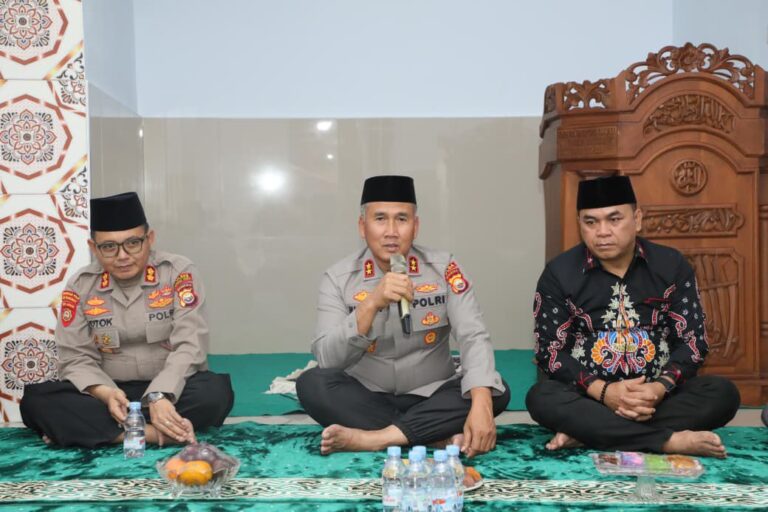 Kapolda Bengkulu Resmikan Masjid Fatma, Wujud Bhayangkara Jelajah Berkah di Bengkulu Tengah