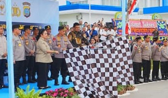 Lepas Bantuan Kemanusiaan 22 Kontainer untuk Korban Bencana Sumatera, Kapolri : Wujud Kehadiran Negara