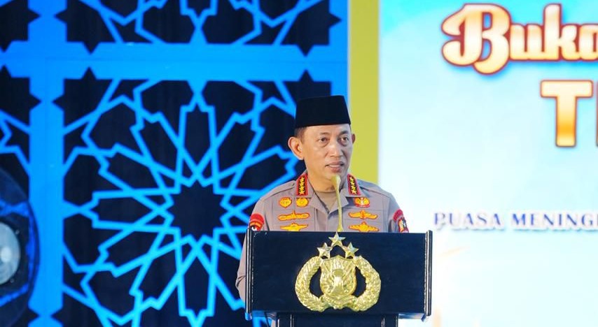 Buka Puasa Bersama TNI-Polri, Kapolri Tegaskan Sukseskan Program Presiden