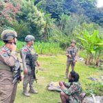 Patroli Humanis di Puncak Jaya : Satgas Damai Cartenz Bangun Kepercayaan Warga dari Kampung ke Kampung