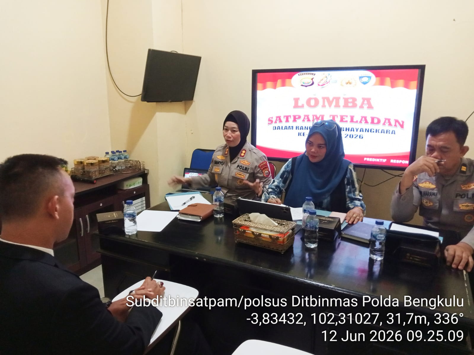 Ditbinmas Polda Bengkulu Gelar Lomba Satpam Teladan Sambut HUT Bhayangkara ke-80