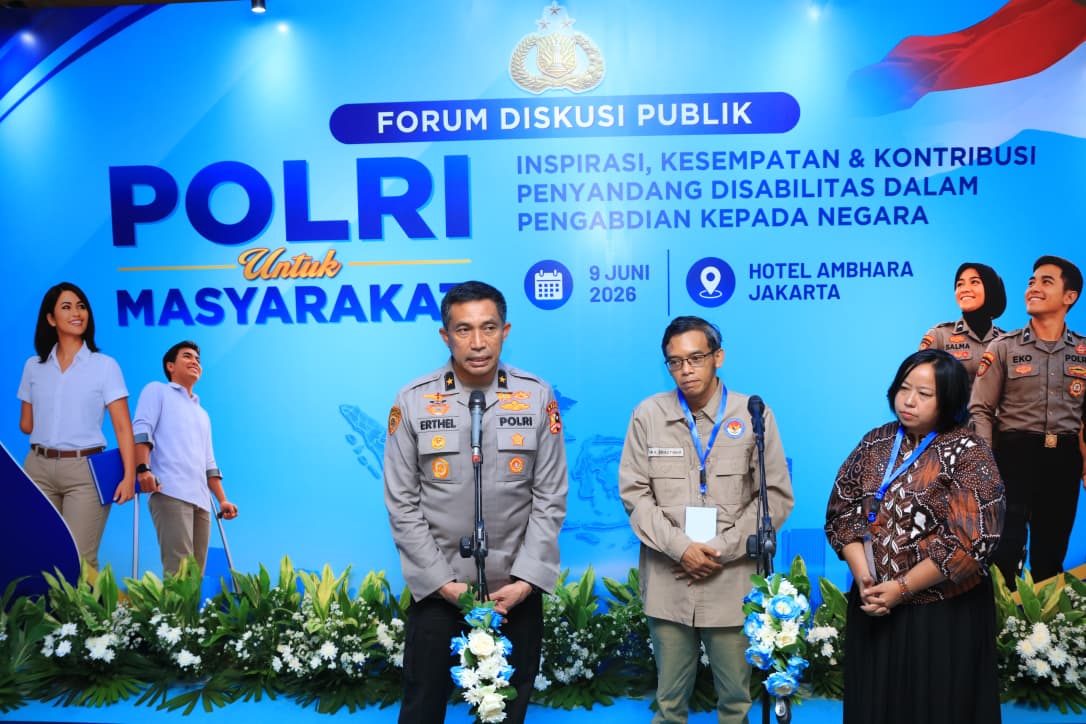 Polri Perkuat Rekrutmen Penyandang Disabilitas, Siapkan Perluasan Ruang Jabatan Secara Bertahap