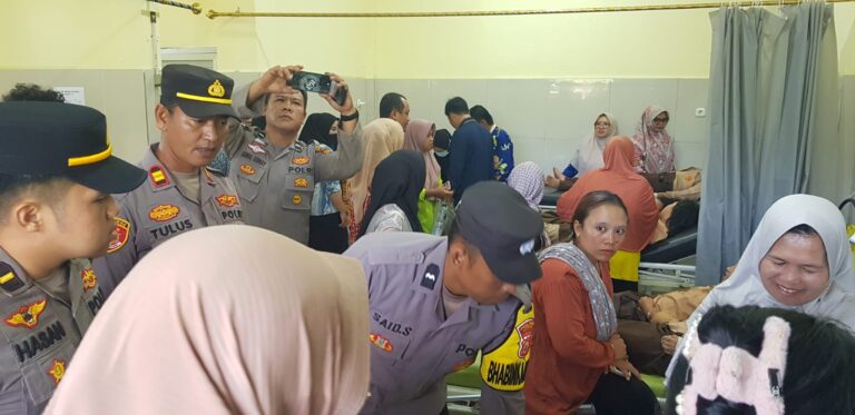 POLRES KEPAHIANG DAN INSTANSI TERKAIT TANGANI CEPAT KELUHAN KESEHATAN SISWA PENERIMA PROGRAM MBG
